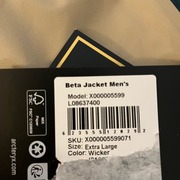 Arcteryx Beta Jacket - Picture 2 of 2